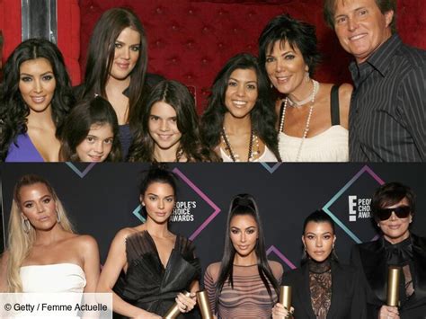 Découvrez Lincroyable évolution Physique De La Famille Kardashian