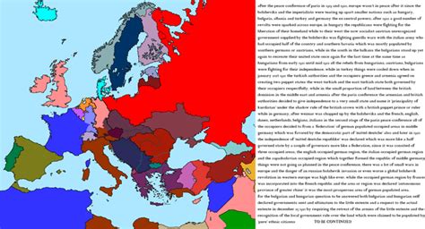 Europe After Ww1 1920 1921 Pt2 Imaginarymaps Alternate History