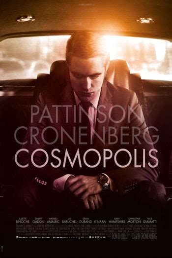 Teaser tráiler francés y póster de Cosmopolis lo nuevo de David