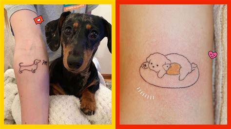 The Best Minimalist Dog Tattoo Ideas And Designs To Try