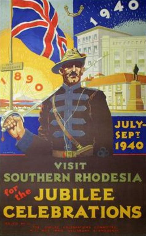 Visit Southern Rhodesia For The Jubilee Celebrations ~ Anonym Travel