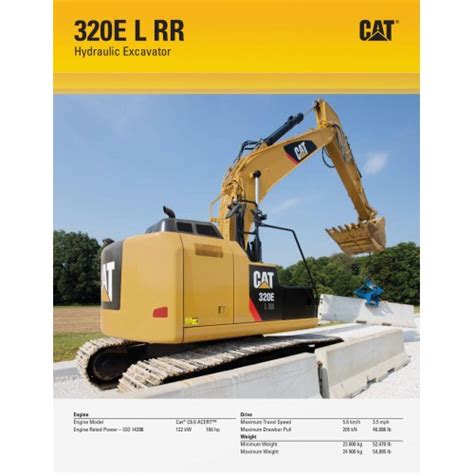 Caterpillar 320e L Rr Hydraulic Excavators