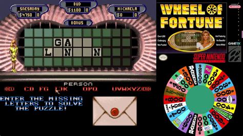 Snes A Day 86 Wheel Of Fortune Youtube