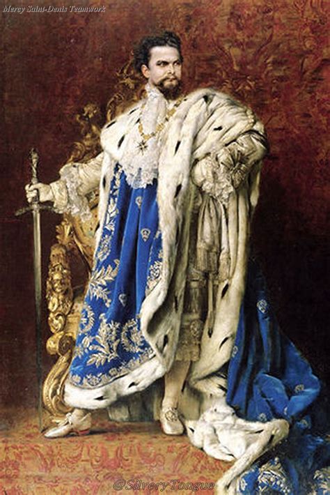 King Ludwig Ii Of Bavaria Ludwig Ii By Gabriel Schachinger1887