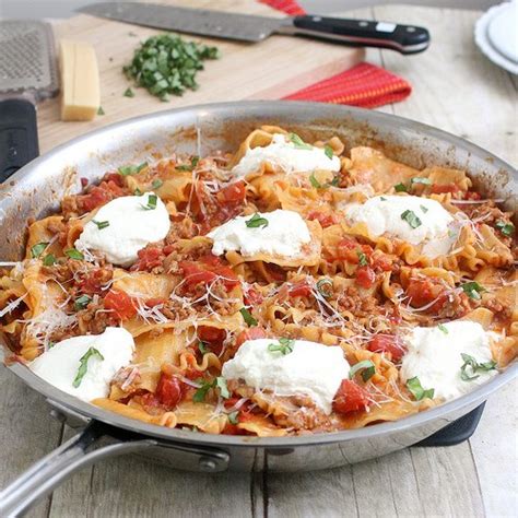 Skillet Lasagna