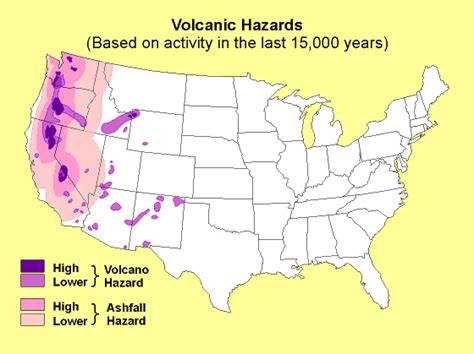 Geographic Risk For Volcanoes