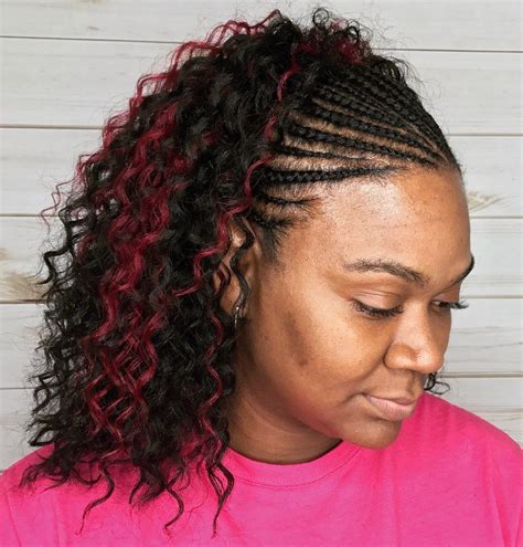 Curly Hairstyle With Crochet Braids Crochet Afro Curly Crochet Braids