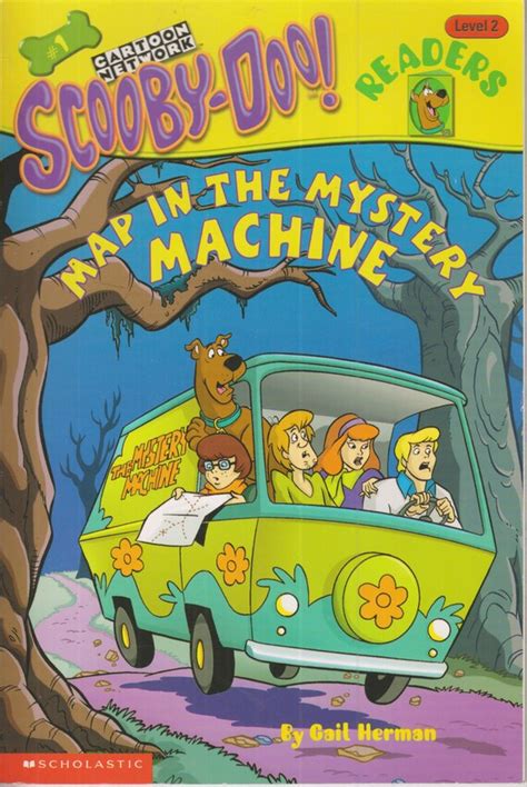 Scooby Doo Map In The Mystery Machine Paperback Hello Etsy Canada