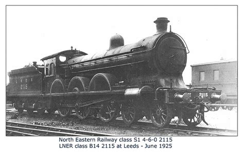 Ipernity Ner Class S1 4 6 0 2115 Lner B14 2115 Leeds June 1925