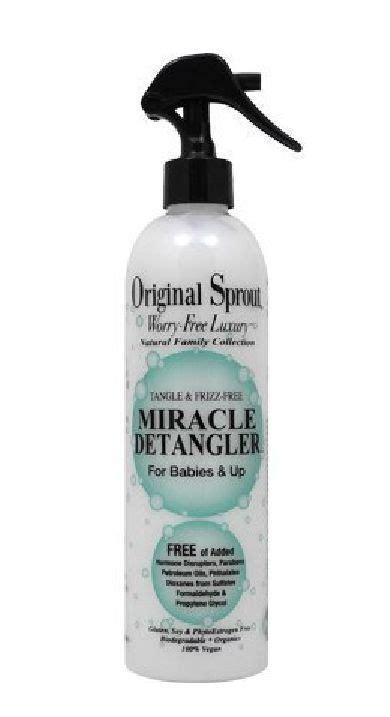 Original Sprout Miracle Detangler 12 Ounce Spray Bottle New Factory Sealed Originalsprout