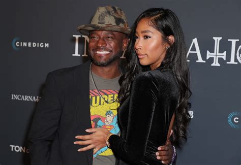 ‘im The Lucky One Taye Diggs And Apryl Jones Gush Over One Another