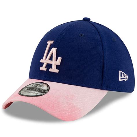 Los Angeles Dodgers New Era Mothers Day 39thirty Flex Hat Royalpink