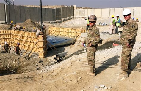 Deployed Army Engineers Complete Massive Culvert Project