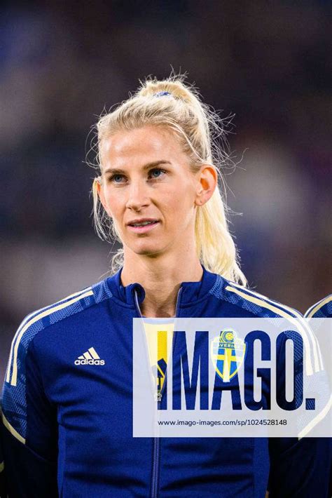 230221 Sofia Jakobsson Of Sweden Ahead Of The Womens International Friendly Football Match Between