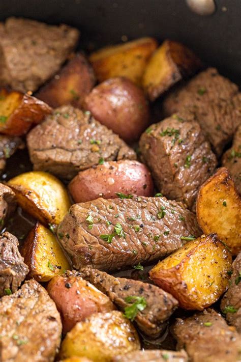 This Sirloin Steak And Potato Bites Recipe Is An Easy One Pan Dinner