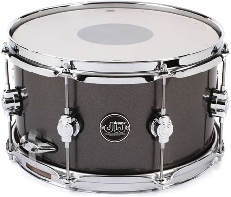 Dw Performance Series Snare Drum 7 X 13 Gun Metal Lacquer Sweetwater