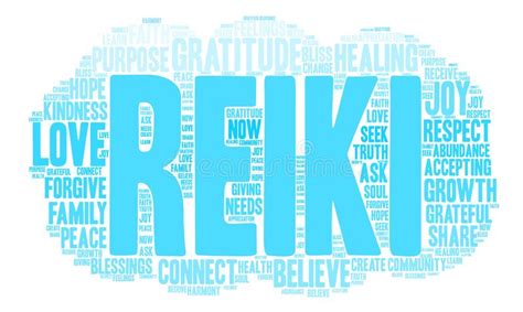 Reiki Word Cloud Stock Illustration Illustration Of Forgive 104014807