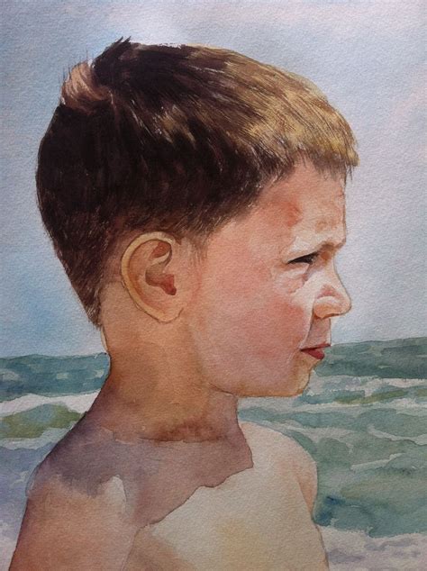 Watercolor People Portrait Watercolor Portraits Watercolor Pictures