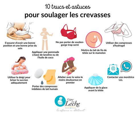 10 Trucs Et Astuces Pour Soulager Les Crevasses Ligue La Leche