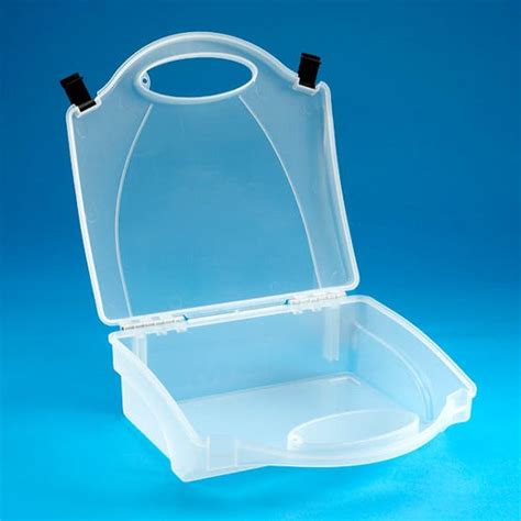 Empty Plastic Clear First Aid Case Medisupplies