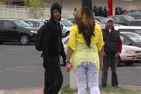 furious mother catches her masked son preparing to join baltimore protests and smacks him upside