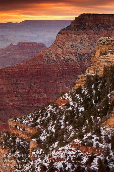 Earth Color Magic Grand Canyon In Winter