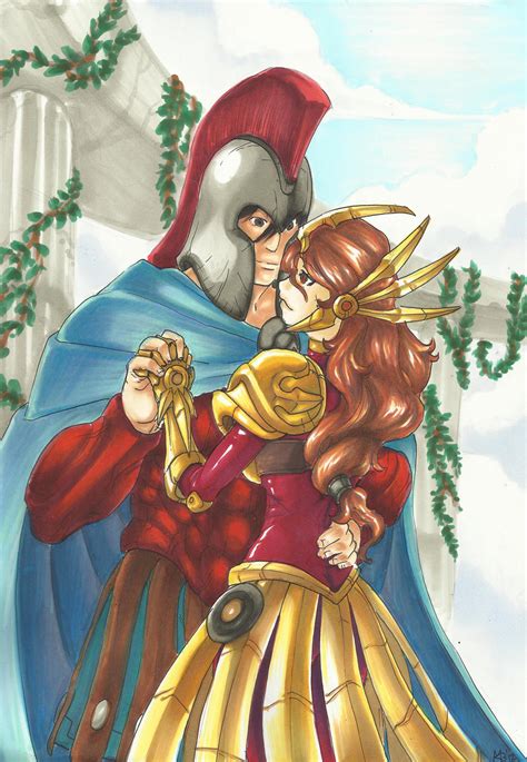 Lol Arts Pantheon And Leona By Mad Project On Deviantart