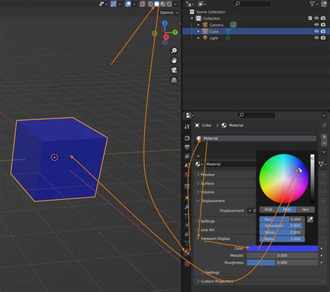 How To Change The Color Of An Object In Blender