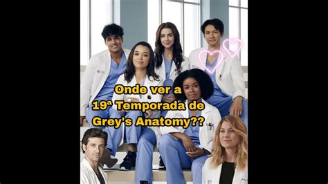 Saiba Onde Assistir A Temporada De Greys Anatomy Youtube