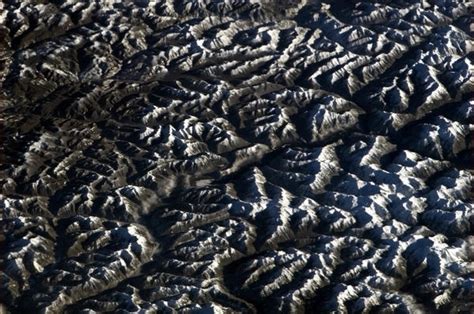 The Rocky Mountains From Space Taken By Chris Hadfield X Photorator