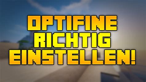 Optifine Tutorial Correct Settings For More Fps Minecraft Mod