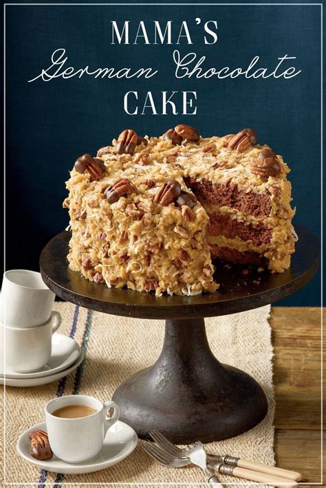 Let cool to room temperature before spreading on cake. Mama's German Chocolate Cake | Homemade german chocolate ...