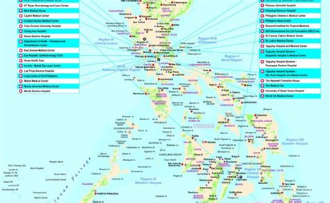 Detailed Map Of The Philippines Cities And Towns Map Bilarasa