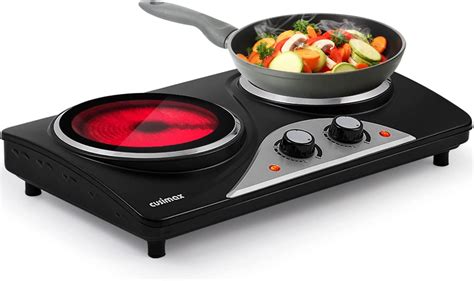 Cusimax Electric Hobs 2100w Electric Hot Plates For Cooking Infrared