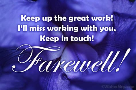 Farewell Messages For Colleagues And Coworkers Best Quotations Wishes Greetings For Get