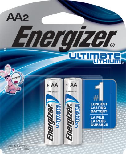Energizer Ultimate Lithium Aa Batteries 2 Pk Kroger