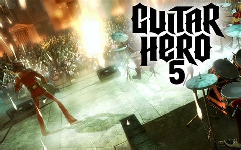Download Guitar Hero 5 Rock Band Concert Wallpaper