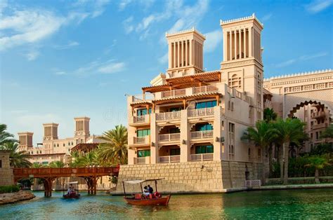 Dubai June 3 The Famous Hotel And Tourist District Of Madinat