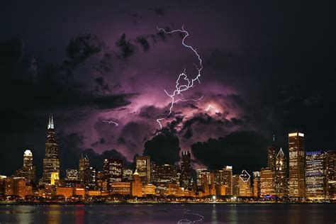 Stormy Chicago Clouds Sky Photo Prompts
