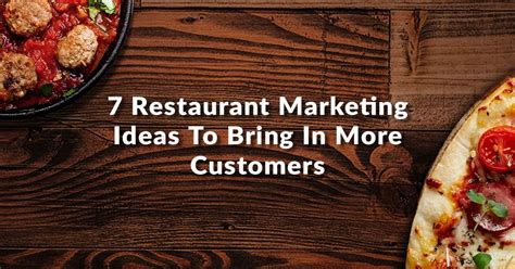 Restaurant Marketing Ideas To Bring In More Customers Mail Shark