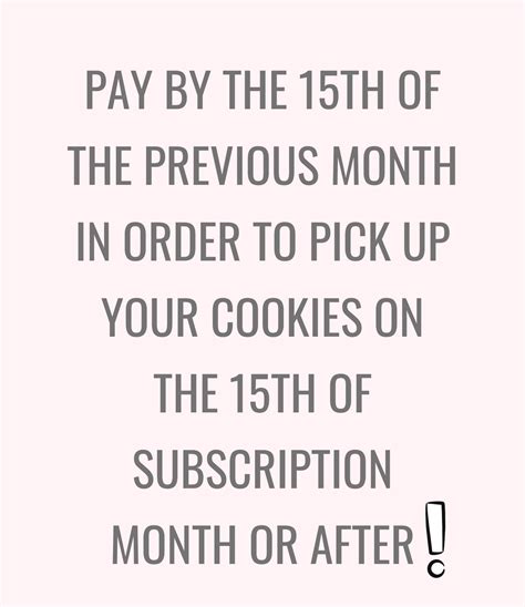 3 Month Subscription – The Blonde Baker