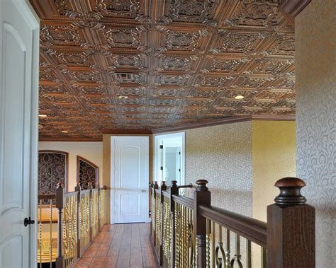 Elizabethan Shield Faux Tin Ceiling Tile 24 In X 24 In Dct 04
