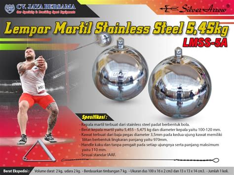 Lempar Martil Stainless Steel 545kg Distributor Alat Olahraga