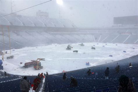 Buffalo Bills Paying Fans To Help With Shoveling Snow At Stadium Again