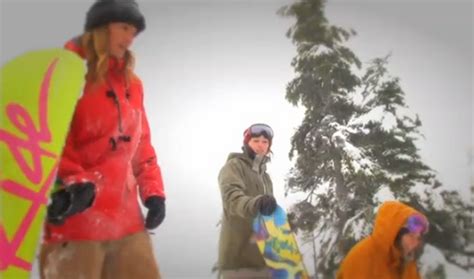 Hit The Slopes With Female Snowboarders In Espn S P S
