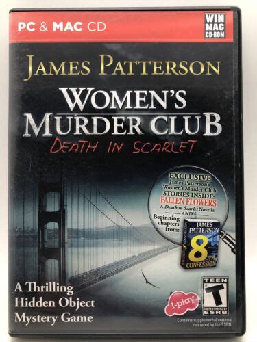 Womens Murder Club Death In Scarlet Pc 2008 755142717674 Ebay