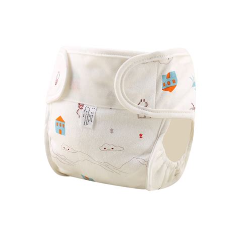 Washable Summer Baby Cloth Diaper Cover Cotton Thin Breathable Newborn
