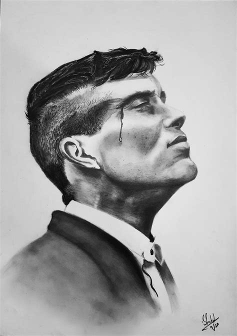Tommy Shelby Peaky Blinders Tommy Drawing By Shubh Porwal Saatchi Art