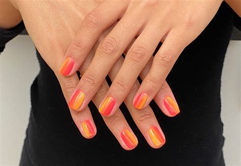 Ombr Nail Art Justpeachy Co The Official Blog Of Chia