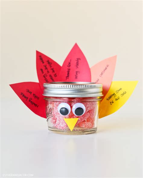 Thanksgiving Crafts Diy Mason Jar Turkey Gratitude Week 11